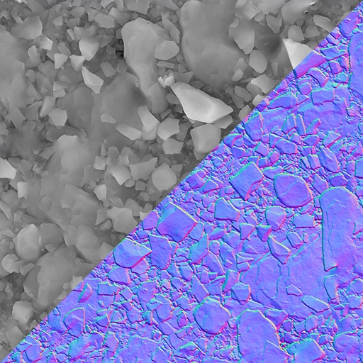 Height to Normal Map - free online tool by Polyscann Studio